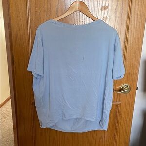 lululemon athletica Sky Blue Short Sleeve Tee